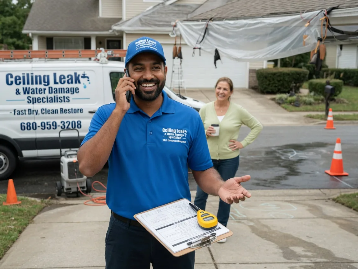 Ceiling Leak Cleanup Lockhart, SC FAQs
